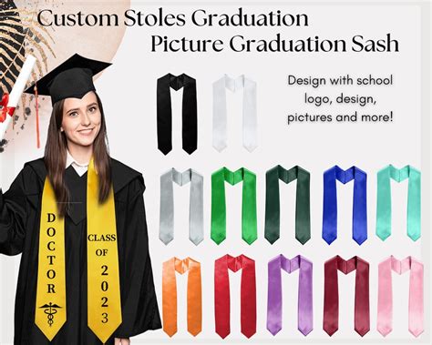 funny graduation stoles